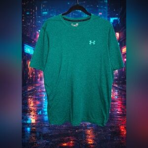 Under Armour Men's Green Short Sleeve Tee